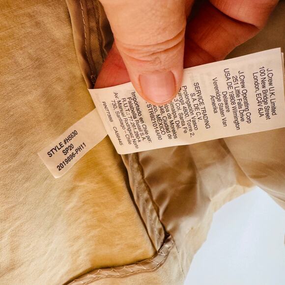 Crewcuts Boys Khaki Thompson Blazer Size 8 Classic Dress Jacket - Picture 7 of 9